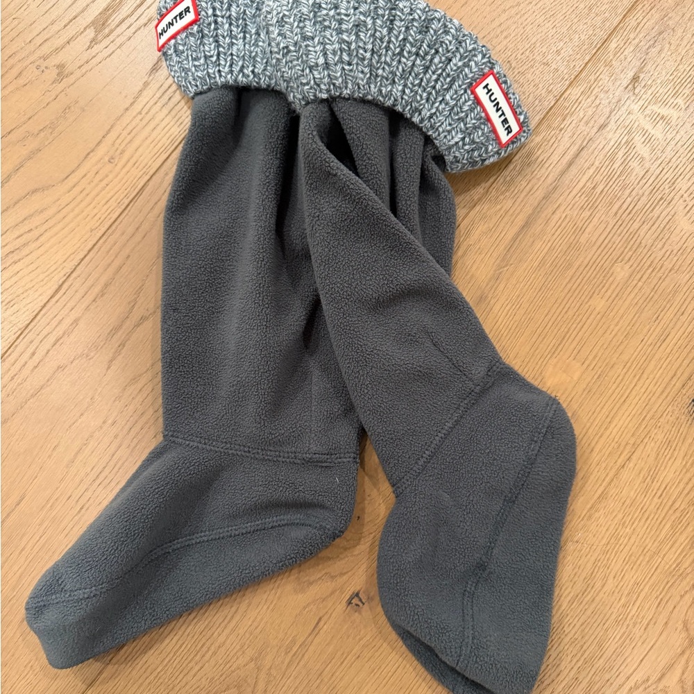 Hunter Charcoal Fleece Boot Liners